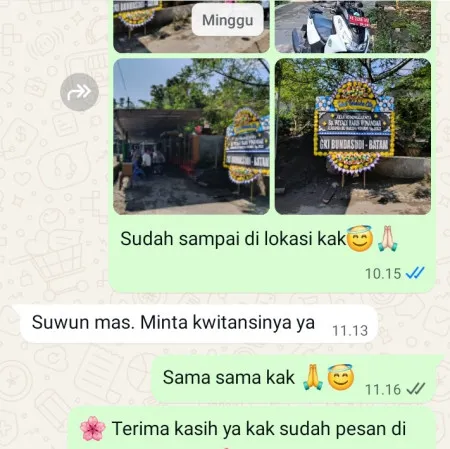 Pengiriman Papan Bunga Duka Pik 1
