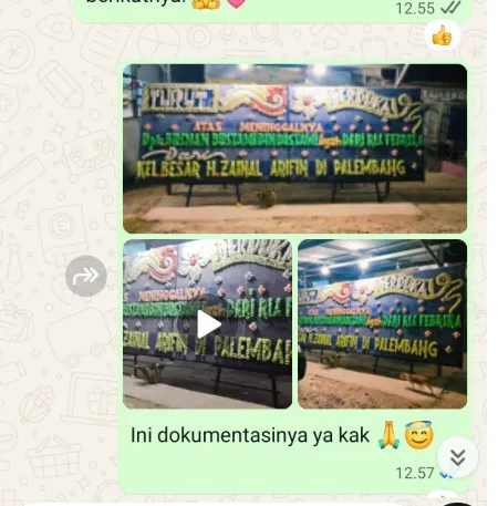 Pengiriman Papan Bunga Duka Pik 1