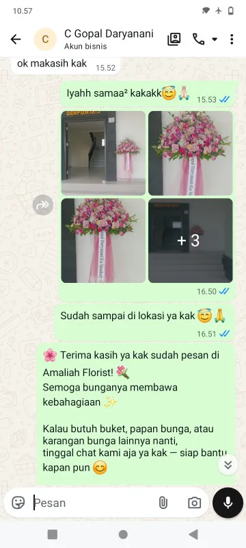 Pengiriman Karangan Bunga Pik 1