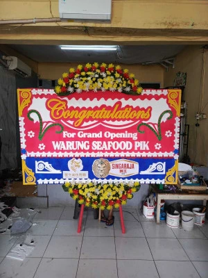 Papan Bunga di Pik 1